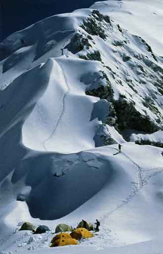 
Camp II On Cho Oyu Classic Route - Climbing The Worlds 14 Highest Mountains book
